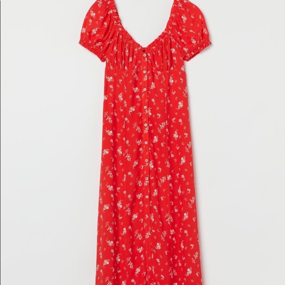 H&M Button Front Dress
